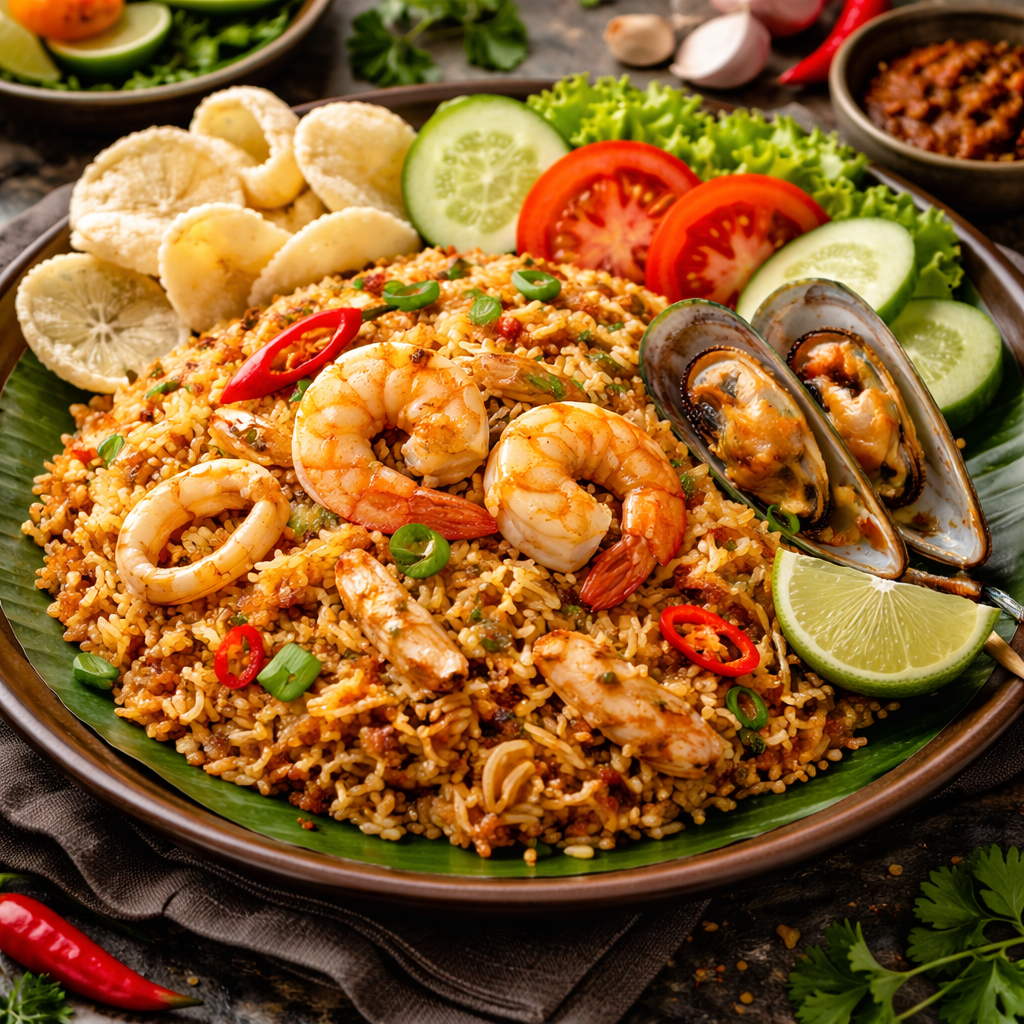 Nasi Seafood